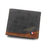 Menbense Estampado en caliente Bisagra Corta Mate Multi-Tarjeta Cartera masculina de gran capacidad, D3301-4 Black, D3301-4 Light Brown, D3301-4 Dark Brown, D3301-5 Black, D3301-5 Light Brown, D3301-5 Dark Brown