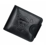 MenBense Men Multi-Card 2 Fold Short Wallet Carrying Card Case, Negro, Marrón