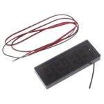 Medición de voltaje de batería de termómetro de coche de reloj de matriz de puntos LED, 3 in 1 White - Imagen 2