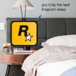 10 piezas de decoración de fragancia con colgante de perfume para coche., R Star - Imagen 5