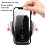 Soporte de carga inalámbrico para automóvil electromagnético automático de 15 W M11 - Imagen 4