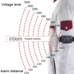 Bolígrafo de prueba para electricistas con alarma de alto voltaje sin contacto ETCR, modelo:, ETCR1870 For Arm - Imagen 3