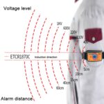Bolígrafo de prueba para electricistas con alarma de alto voltaje sin contacto ETCR, modelo:, ETCR1870C For Arm - Imagen 3