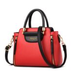 TFZ 572 Bolso de mujer de color de contraste de material de PU