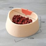 Tazón antideslizante con forma de fresa para mascotas de 3 uds., Pink - Imagen 3