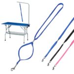 4 PCS Baño para mascotas y mesa de aseo Cuerda fija Cuerda de tracción para perros, Pink - Imagen 4