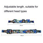 Vuelo Video Gafas Graffiti Color Diadema Correa fija para DJI FPV Goggles V2, Strap + Power Line - Imagen 3