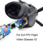 Vuelo Video Gafas Graffiti Color Diadema Correa fija para DJI FPV Goggles V2, Strap + Power Line - Imagen 5