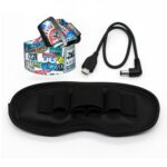 Vuelo Video Gafas Graffiti Color Diadema Correa fija para DJI FPV Goggles V2, Strap + Power Line + Pad - Imagen 2