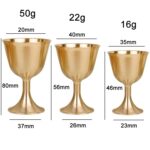 Copa de cobre puro para whisky de cóctel de 2 uds., Small - Imagen 3