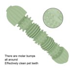 2 uds. Juguete con forma de oruga para mascotas, palo interactivo resistente al desgaste para masticar dientes, Caterpillar Shape Pink - Imagen 5