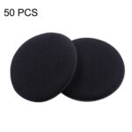 50 PCS Esponja para encerar Coches con borde redondo Lavado de autos Mantenimiento de cera para autos Esponja pulida, 50 PCS Polished Sponge