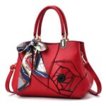 378 Bolso de señora tallado tridimensional, Red Wine, Caqui, Negro, Dark Gray, Rubber Pink