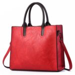 TFZ 1005 Vintage Commute Square Bolsos, Rojo, Negro, Caqui, Rubber Pink