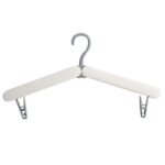 Estante de secado portátil con suspensión plegable de viaje de 2 piezas con abrazaderas pequeñas, Gray