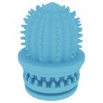 2 uds limpieza de mascotas dientes TPR Cactus juguetes educativos ligeros resistentes a mordeduras, Cactus Light Blue