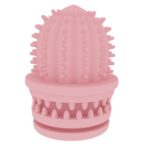 2 uds limpieza de mascotas dientes TPR Cactus juguetes educativos ligeros resistentes a mordeduras, Cactus Light Pink