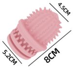 2 uds limpieza de mascotas dientes TPR Cactus juguetes educativos ligeros resistentes a mordeduras, Cactus Light Blue - Imagen 3