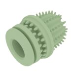 2 uds limpieza de mascotas dientes TPR Cactus juguetes educativos ligeros resistentes a mordeduras, Cactus Avocado Green - Imagen 4
