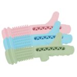 Perros con forma de ramas huecas para moler y limpiar los dientes, varilla para mascotas, juguetes resistentes a mordeduras, Hollow Branches Shaped Light Blue - Imagen 2