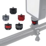 Tornillo de conversión de cámara Adaptador de 1/4 de pulgada para DJI Pocket2 /Insta360 ONE X2, Negro, Rojo, Titanium, Black+Red, Black+Titanium - Imagen 2