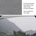 Parasol de malla para coche con ventosa no porosa, 5pcs/set - Imagen 3