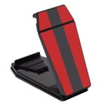 Teléfono móvil Tablet Car Holder Ventosa Instrumento Soporte fijo, Red Leather Pattern