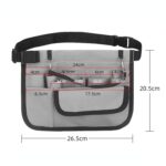 Bolsa de residuos de herramientas de personal médico portátil Oxford, Oxford Black - Imagen 3