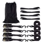 Tensor de remolque de correas de trinquete de carga fija para coche de motocicleta, Cargo Ratchet Straps