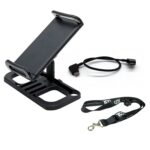 Soporte para control remoto de drones Clip de soporte extendido para tableta, With Lanyard & Micro USB Line