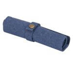 Bolsa de almacenamiento portátil para reloj y correa de lona de nailon, Azul, Negro, Gris, Naranja, Caqui