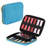 Bolsa de almacenamiento de accesorios de reloj de correa de reloj de terciopelo, Blue M