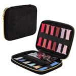Bolsa de almacenamiento de accesorios de reloj de correa de reloj de terciopelo, Black M