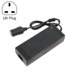 Convertidor de corriente de 220 V a 12 V 10A15A Adaptador de corriente para automóvil a hogar, Tipo de enchufe:, 15A UK Plug