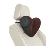 A09 Reposacabezas para asiento de automóvil Espuma viscoelástica Cómoda almohada para el cuello, estilo:, Without Stand (Coffee)