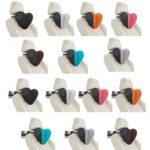 A09 Reposacabezas para asiento de automóvil Espuma viscoelástica Cómoda almohada para el cuello, estilo:, Without Stand (Gray) - Imagen 2