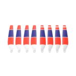 8 PCS 6030F Hélices de ala coloridas de bajo ruido de doble cara para DJI Mini 3 Pro, Three -color