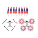 8 PCS 6030F Hélices de ala coloridas de bajo ruido de doble cara para DJI Mini 3 Pro, Three -color - Imagen 2