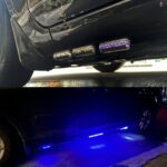 2 PCS LED Lámpara estroboscópica de advertencia de iluminación de vibración nocturna decorativa solar, Long White - Imagen 5