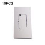 Caja de teléfono móvil de producto digital de 10 PCS / Película templada / Caja de marco de soporte, White