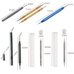 10 Uds. Herramienta de reparación de reloj de una sola cabeza herramienta de correa de reloj de reemplazo de lote de oreja, 5 PCS With Scale Silver - Imagen 3