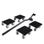 Herramienta de movimiento de objetos pesados de rueda universal 5 en 1, Square Aggravated