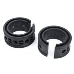 Amortiguador de resorte de goma amortiguador Universal para coche de 19 agujeros, C+ - Imagen 3