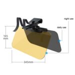 SHUNWEI Car Anti High Beam Visor Gafas de visión nocturna, Estilo:, Day and Night Use - Imagen 2