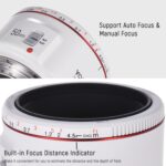 Yongnuo Yn50mm F1.8 II Lente de enfoque fijo Enfoque automático de cuadro completo para la cámara Canon SLR - Imagen 5