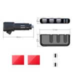 SHUNWEI Cargador de encendedor de cigarrillos para automóvil 12 / 24V USB Convierte enchufe, estilo:, 3 Holes 2 USB Voltage - Imagen 2