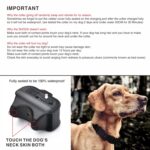 Pet Collar Trainer Recargable Automatic Bark Stop, Automatic Bark Stop Black White Spots - Imagen 6