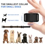 Entrenador de perros electrónico Control remoto recargable para mascotas Tapón de ladridos, 1 Drag 1 Red - Imagen 4