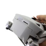 2 juegos de enchufe de polvo del puerto de carga del control remoto del cuerpo del dron para DJI Mini 3 Pro, Transparent, Black, Transparent+Black - Imagen 3