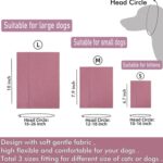 Pet Grooming Orejeras cómodas e impermeables, L - Imagen 3